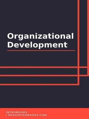 cover image of Organizational Development